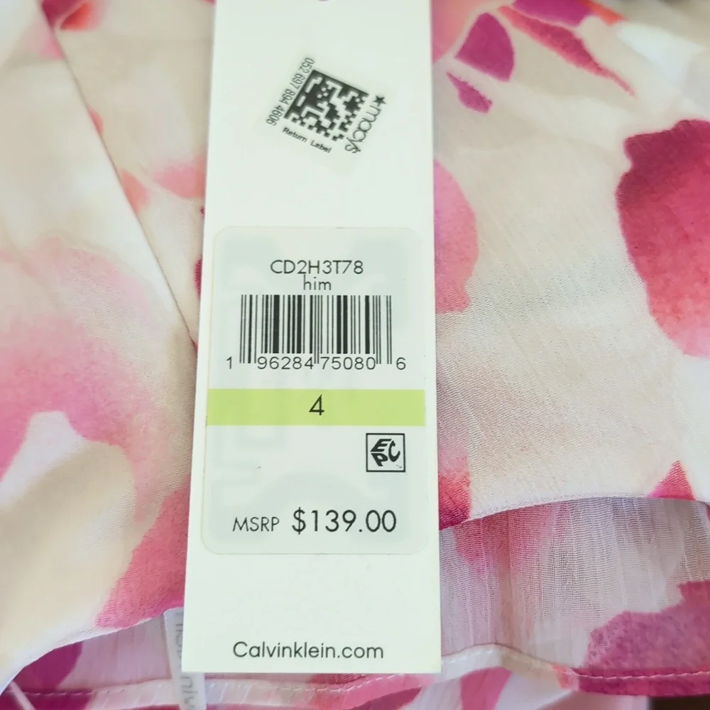 Calvin Klein spring dress